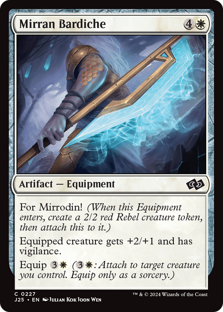Mirran Bardiche [Foundations Jumpstart] | Rook's Games and More