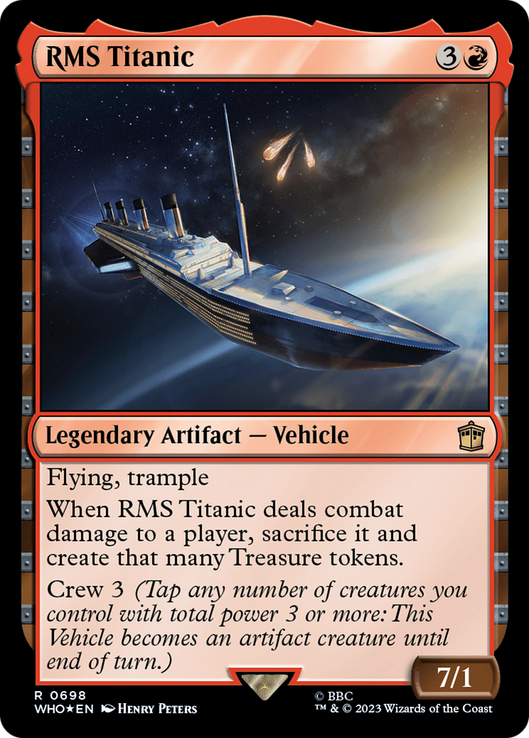 RMS Titanic (Surge Foil) [Doctor Who] | Rook's Games and More