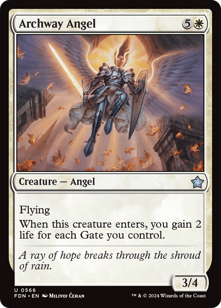 Archway Angel [Foundations] | Rook's Games and More