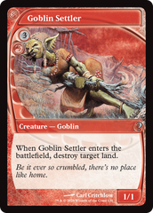 Goblin Settler (Future Sight) [Mystery Booster 2] | Rook's Games and More