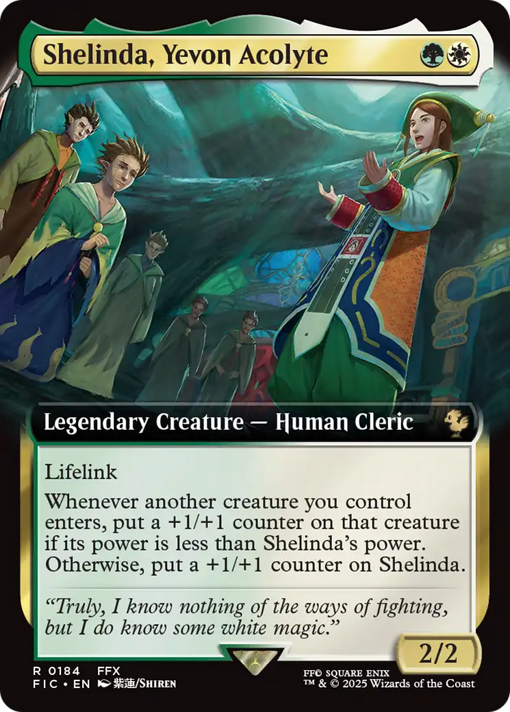 Shelinda, Yevon Acolyte (Extended Art) [FINAL FANTASY Commander] | Rook's Games and More