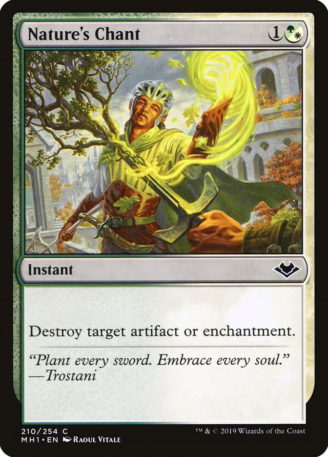 Nature's Chant [Modern Horizons] | Rook's Games and More