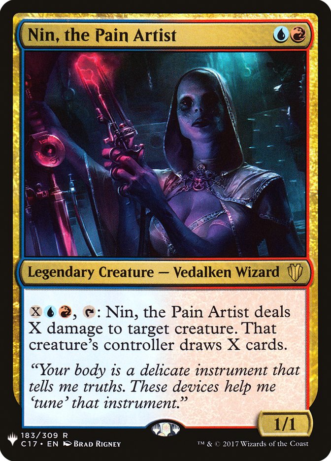 Nin, the Pain Artist [Mystery Booster] | Rook's Games and More