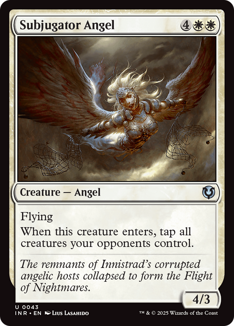 Subjugator Angel [Innistrad Remastered] | Rook's Games and More