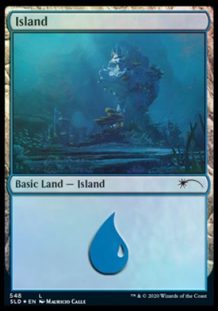 Island (Under the Sea) (548) [Secret Lair Drop Promos] | Rook's Games and More