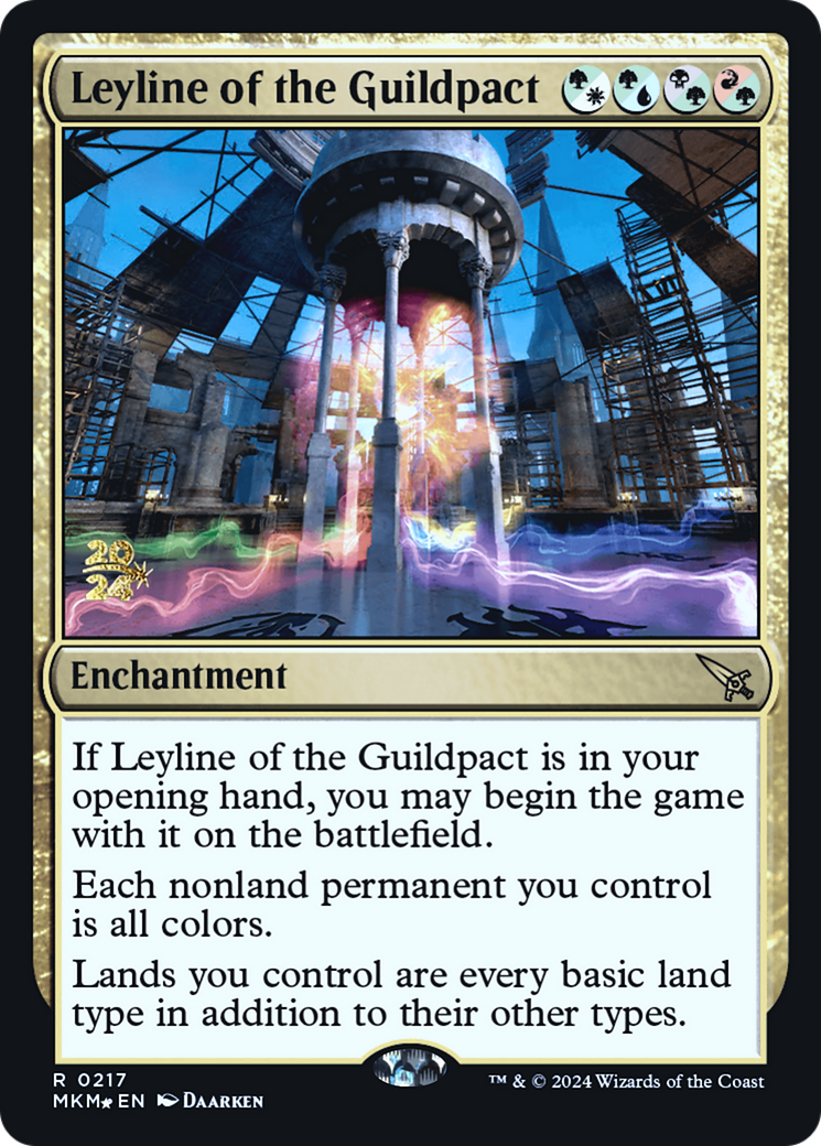 Leyline of the Guildpact [Murders at Karlov Manor Prerelease Promos] | Rook's Games and More