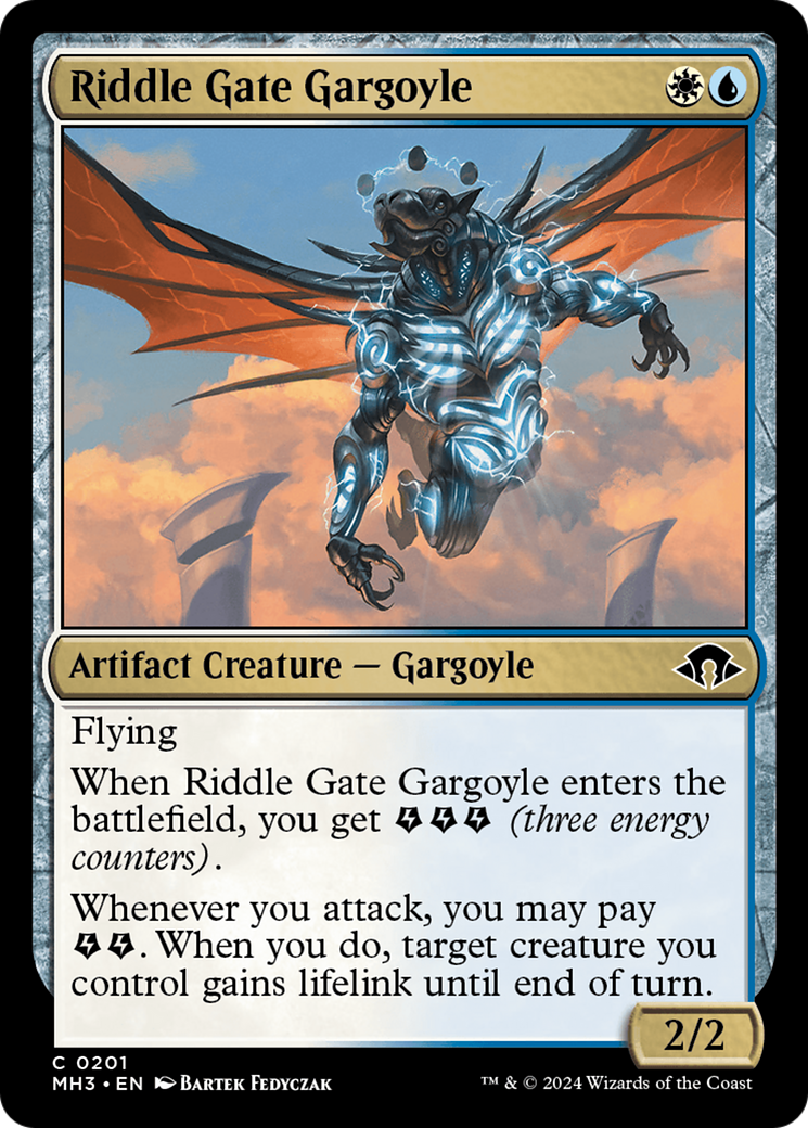 Riddle Gate Gargoyle [Modern Horizons 3] | Rook's Games and More