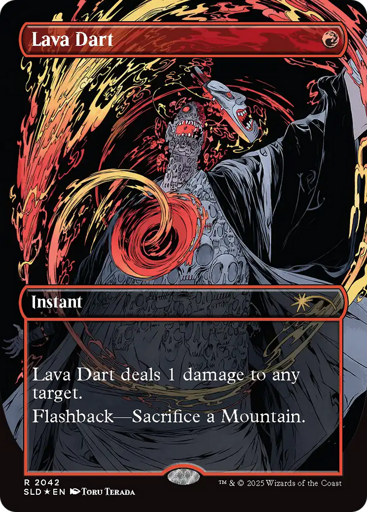 Lava Dart (Raised Foil) [Secret Lair Drop Series] | Rook's Games and More