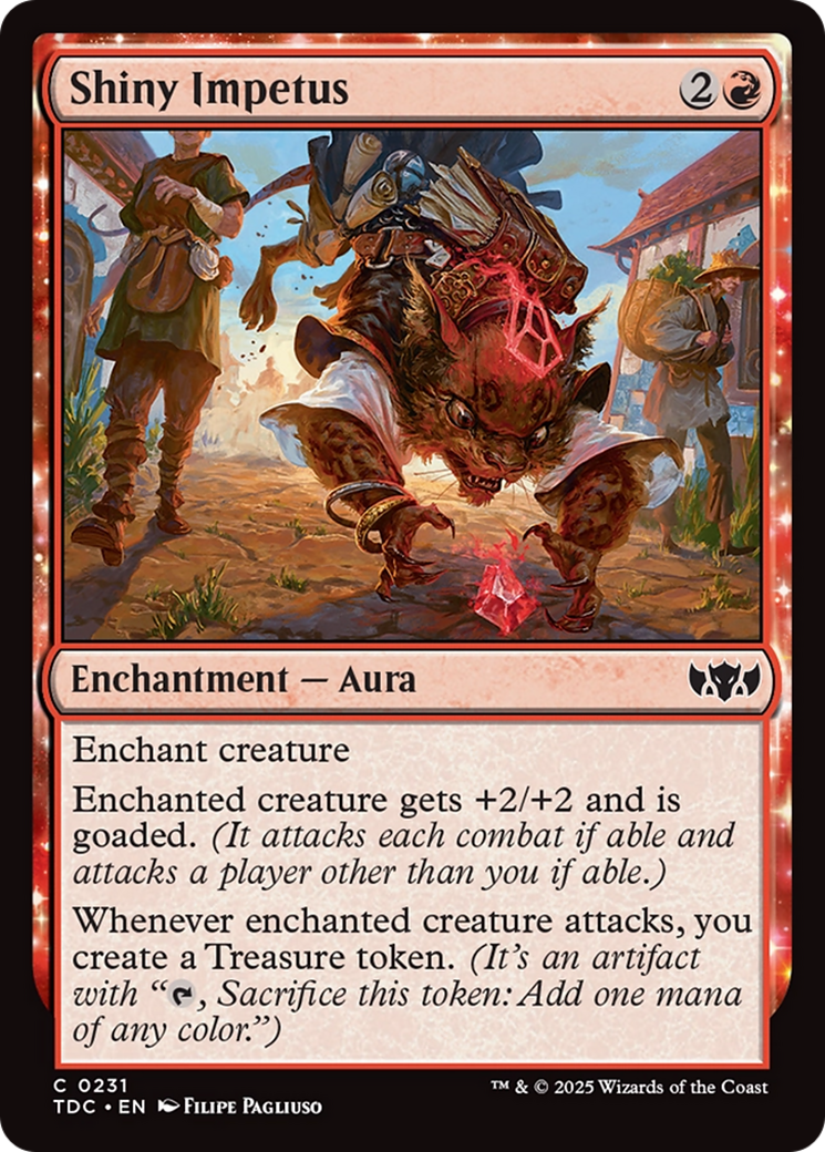 Shiny Impetus [Tarkir: Dragonstorm Commander] | Rook's Games and More