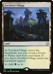 Fortified Village [Phyrexia: All Will Be One Commander] | Rook's Games and More