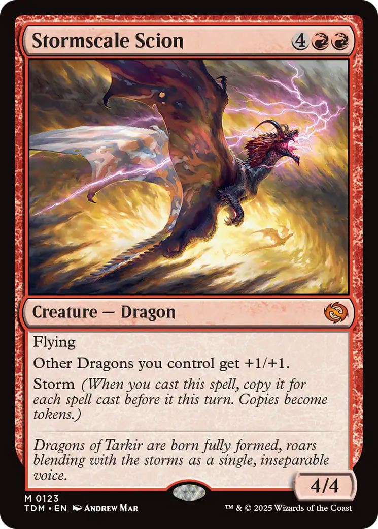 Stormscale Scion [Tarkir: Dragonstorm] | Rook's Games and More