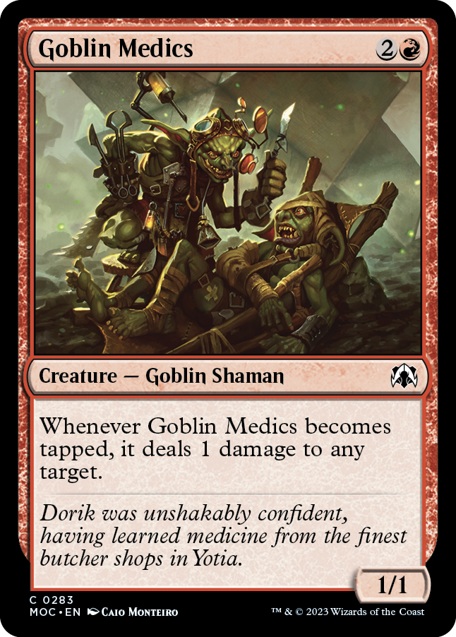 Goblin Medics [March of the Machine Commander] | Rook's Games and More