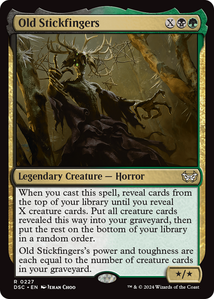 Old Stickfingers [Duskmourn: House of Horror Commander] | Rook's Games and More