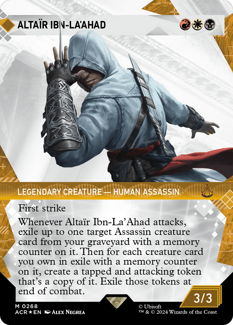 Altair Ibn-La'Ahad (Showcase) (Textured Foil) [Assassin's Creed] | Rook's Games and More