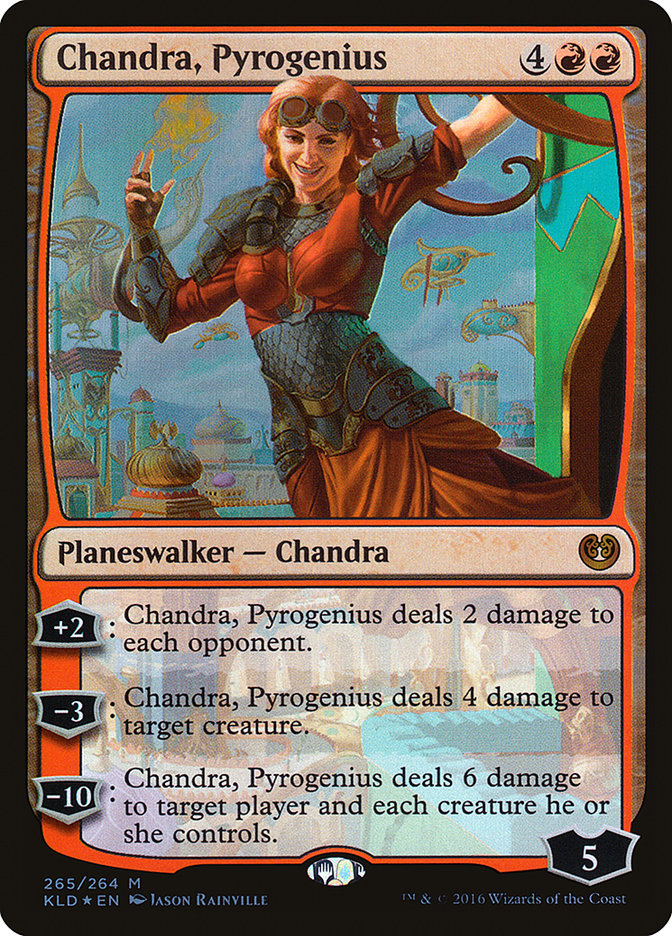 Chandra, Pyrogenius [Kaladesh] | Rook's Games and More