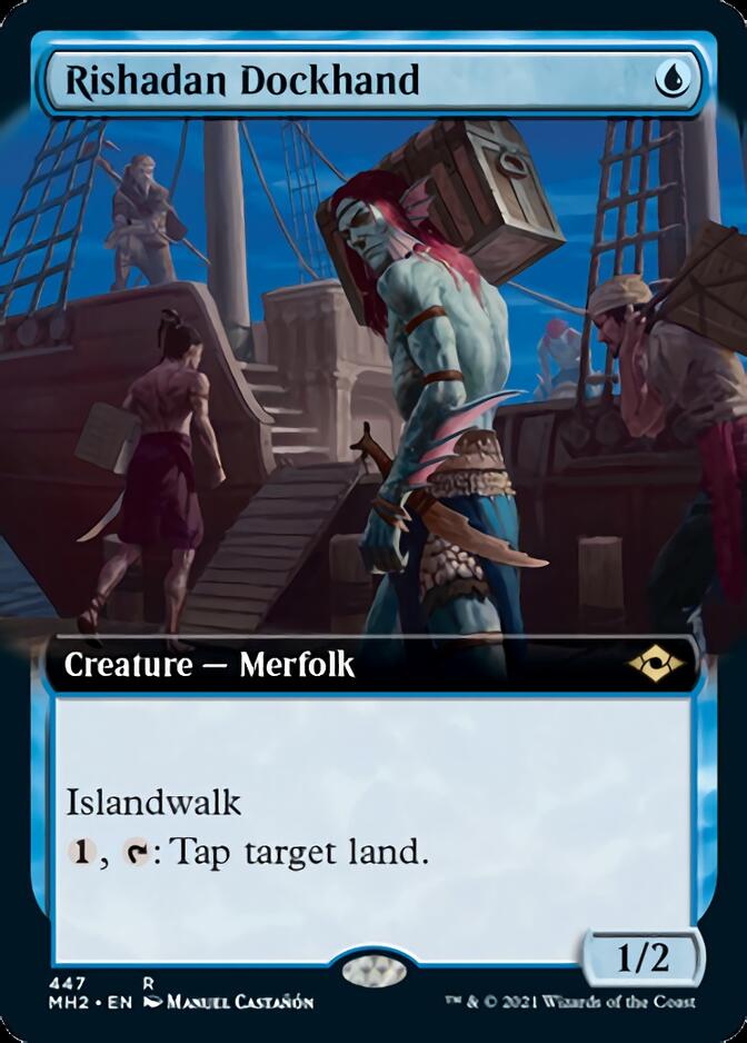 Rishadan Dockhand (Extended Art) [Modern Horizons 2] | Rook's Games and More