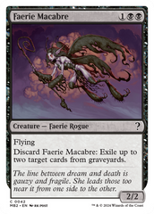 Faerie Macabre (White Border) [Mystery Booster 2] | Rook's Games and More