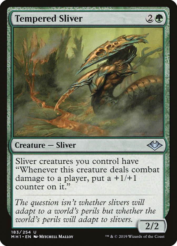 Tempered Sliver [Modern Horizons] | Rook's Games and More