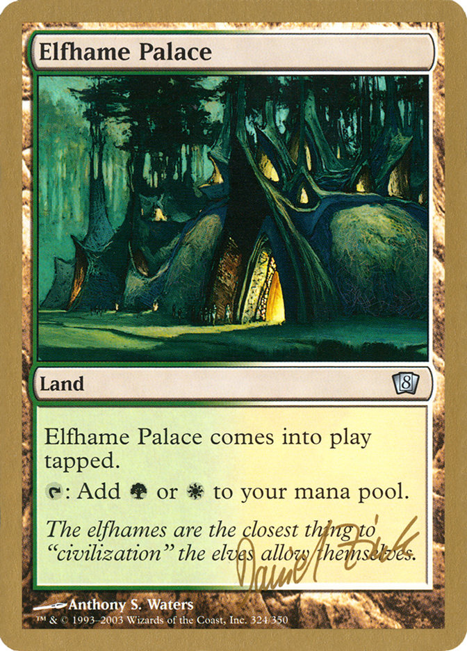 Elfhame Palace (Daniel Zink) [World Championship Decks 2003] | Rook's Games and More