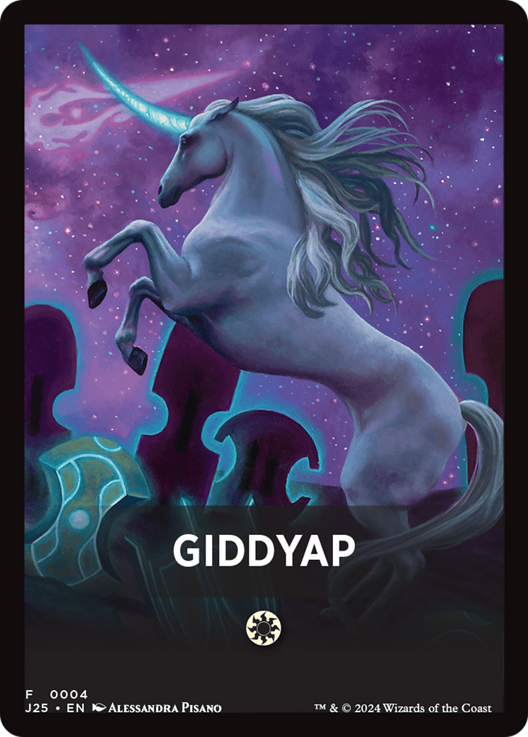 Giddyap Theme Card [Foundations Jumpstart Front Cards] | Rook's Games and More