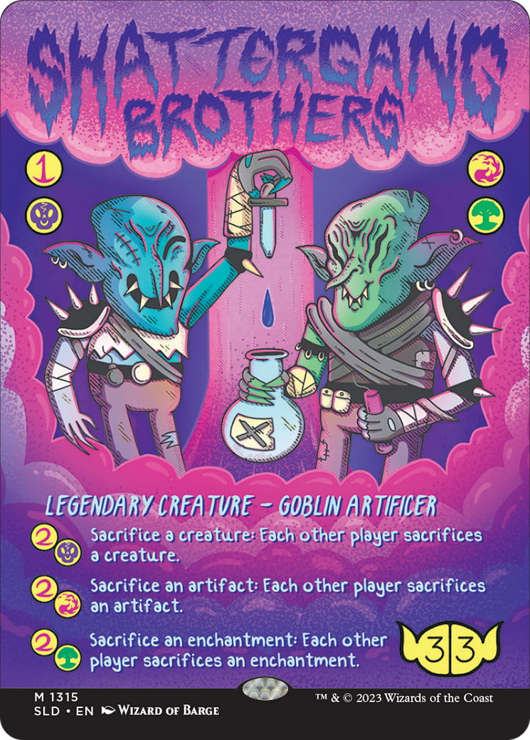 Shattergang Brothers (Rainbow Foil) [Secret Lair Drop Series] | Rook's Games and More