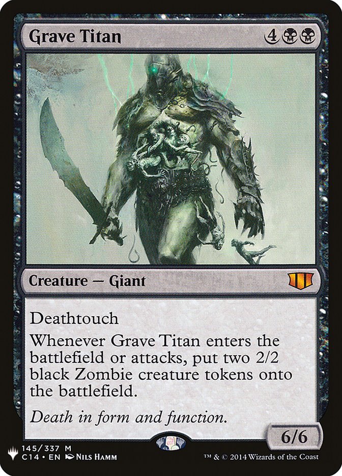 Grave Titan [Mystery Booster] | Rook's Games and More