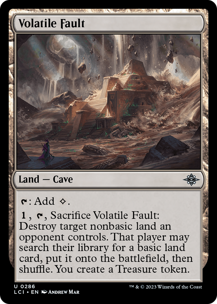 Volatile Fault [The Lost Caverns of Ixalan] | Rook's Games and More