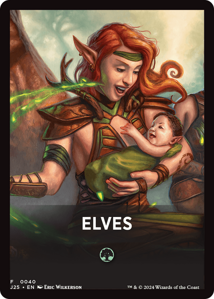 Elves Theme Card [Foundations Jumpstart Front Cards] | Rook's Games and More