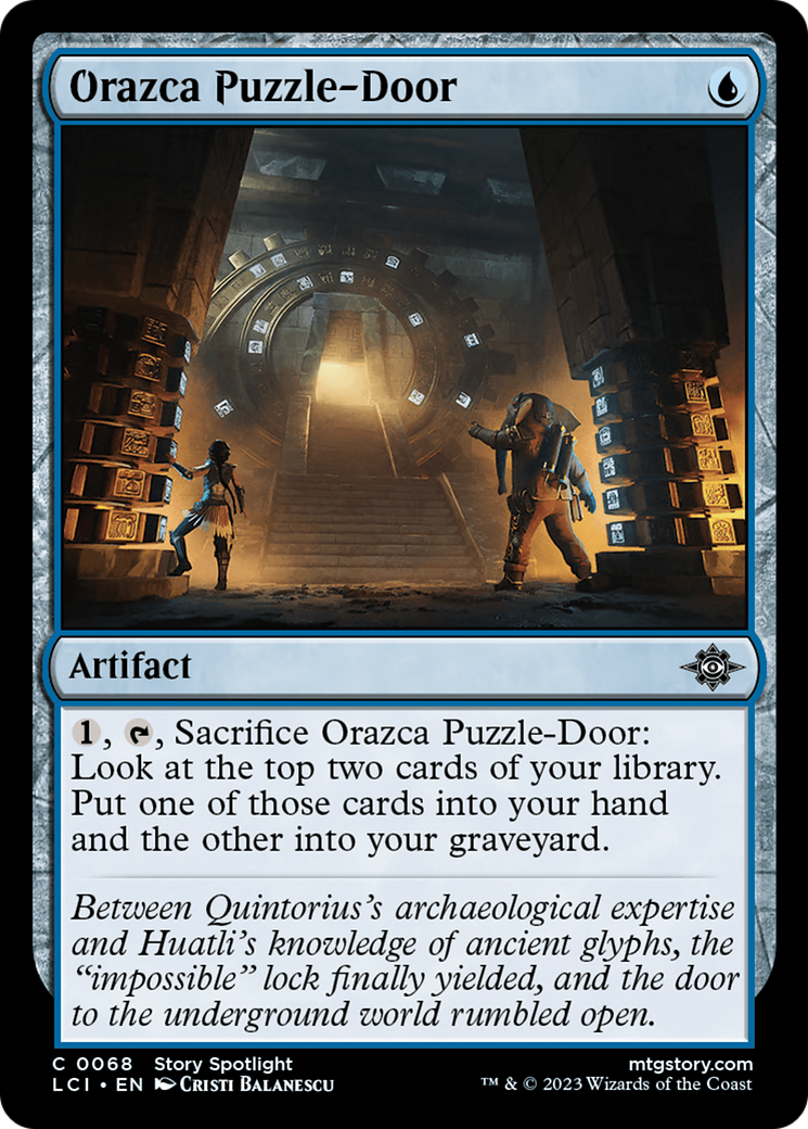 Orazca Puzzle-Door [The Lost Caverns of Ixalan] | Rook's Games and More