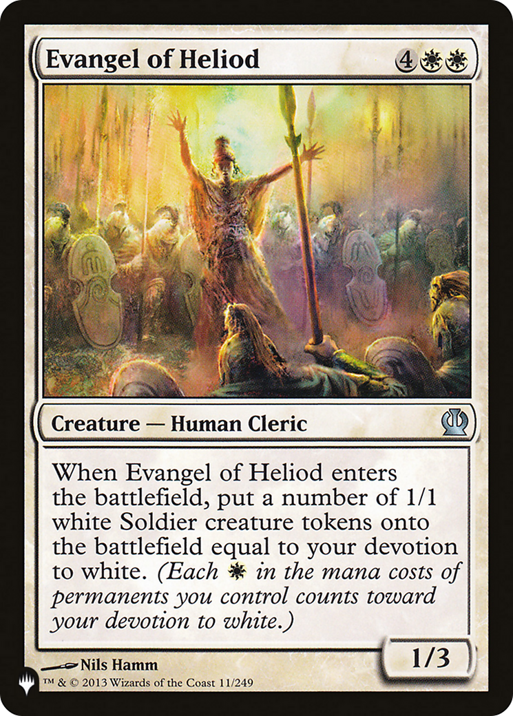 Evangel of Heliod [The List] | Rook's Games and More