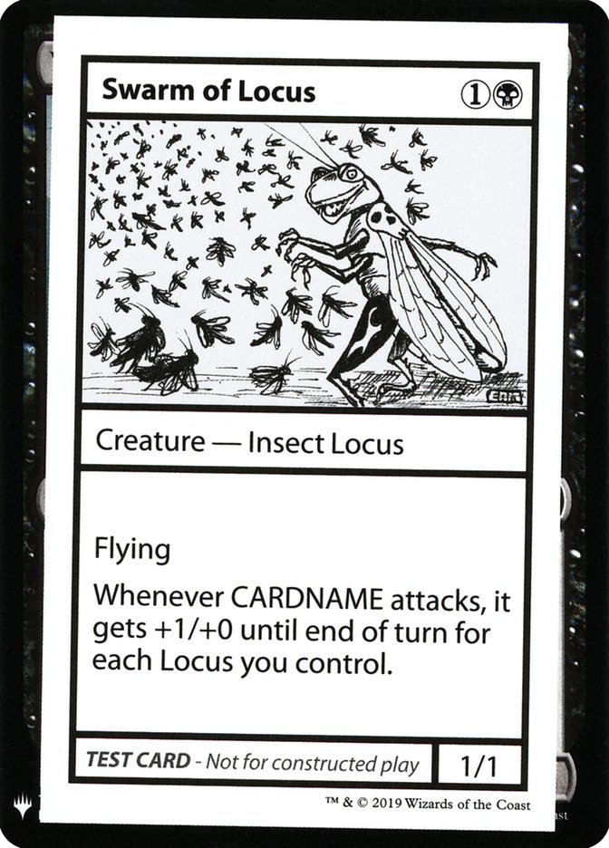 Swarm of Locus [Mystery Booster Playtest Cards] | Rook's Games and More