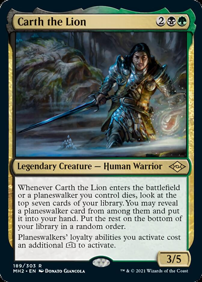 Carth the Lion [Modern Horizons 2] | Rook's Games and More