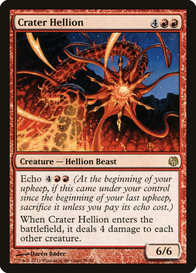Crater Hellion [Duel Decks: Heroes vs. Monsters] | Rook's Games and More