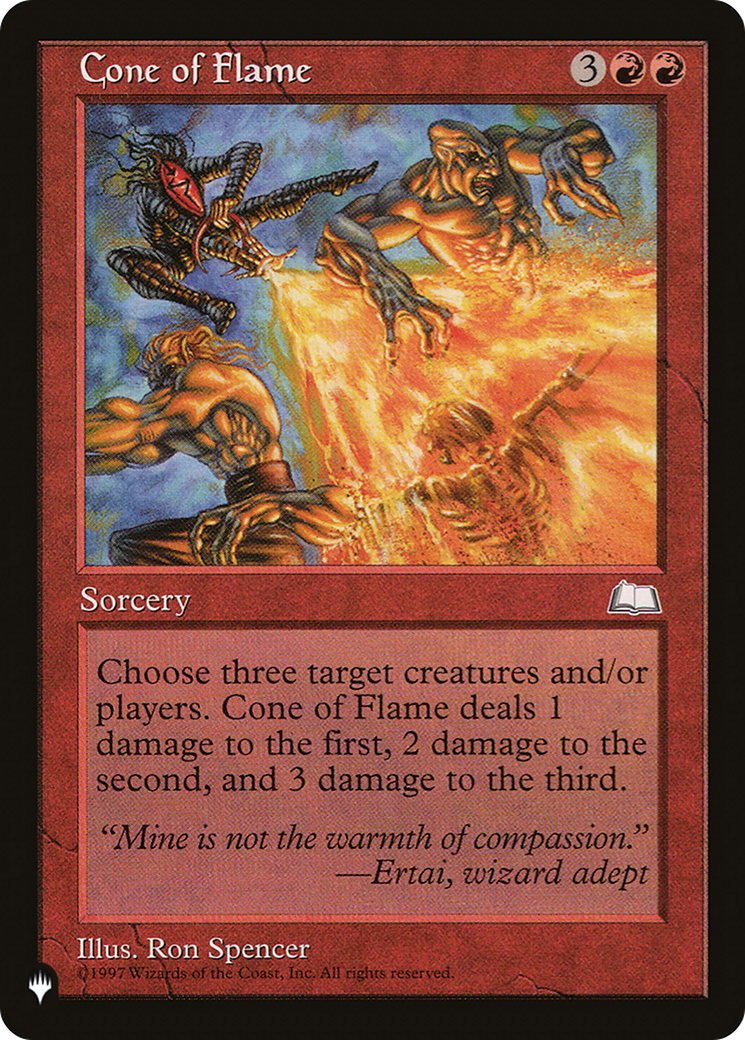 Cone of Flame [The List Reprints] | Rook's Games and More