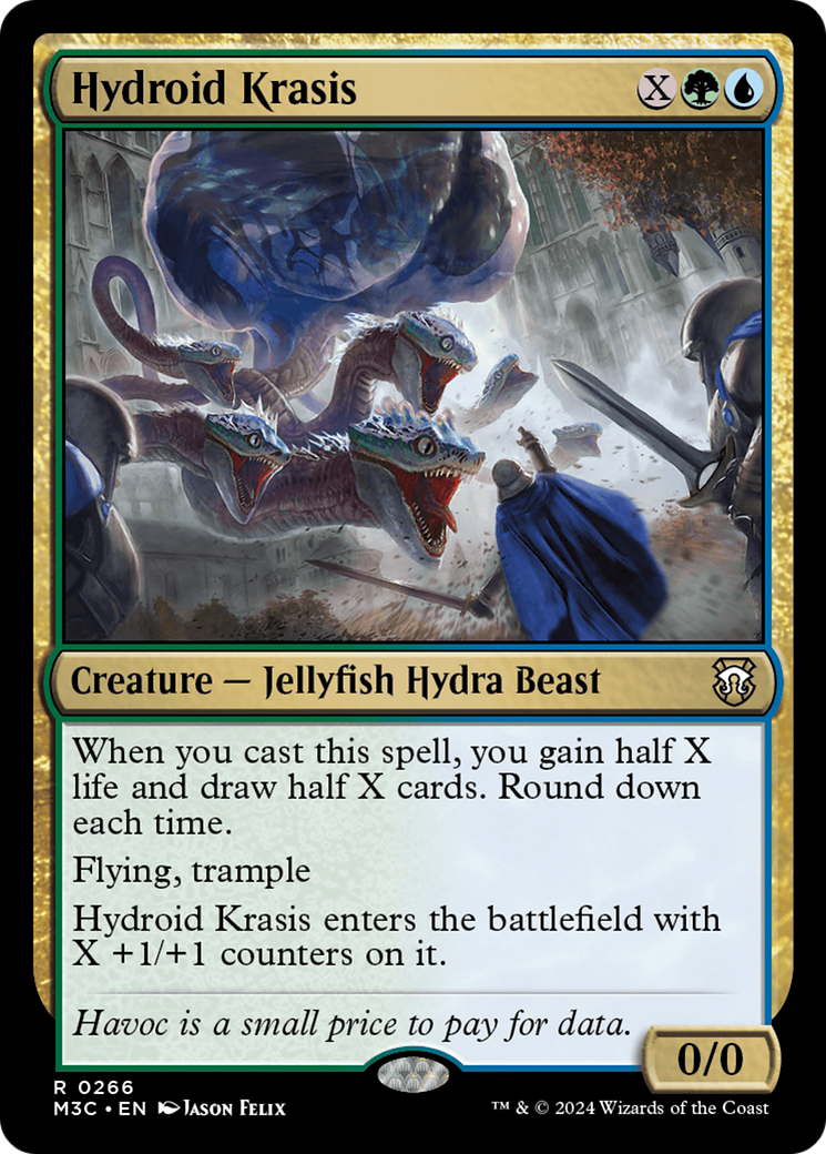 Hydroid Krasis (Ripple Foil) [Modern Horizons 3 Commander] | Rook's Games and More
