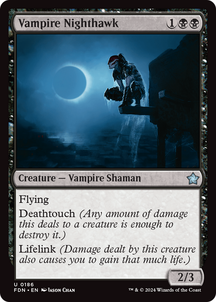 Vampire Nighthawk [Foundations] | Rook's Games and More