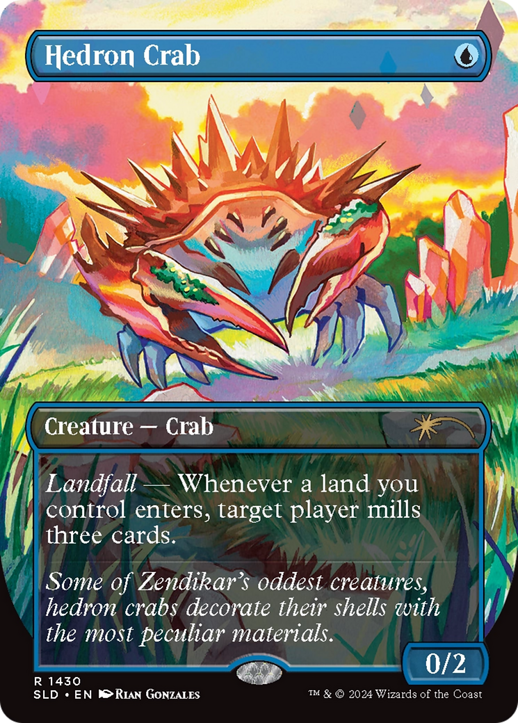 Hedron Crab (Rainbow Foil) [Secret Lair Drop Series] | Rook's Games and More