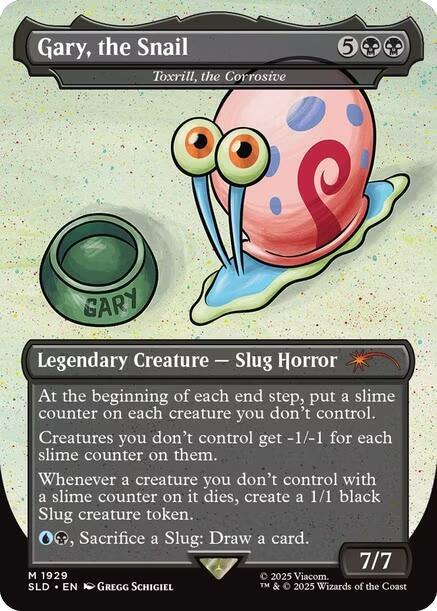 Gary, the Snail - Toxrill, the Corrosive [Secret Lair Drop Series] | Rook's Games and More