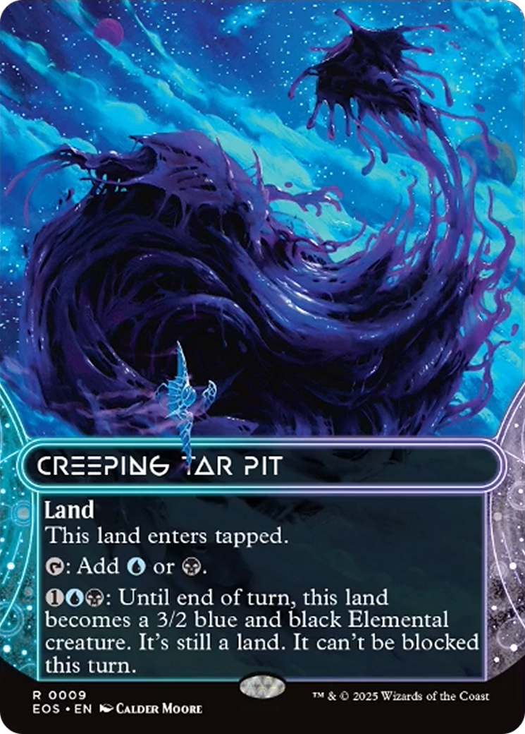 Creeping Tar Pit (0009) (Bordelress) [Edge of Eternities: Stellar Sights] | Rook's Games and More