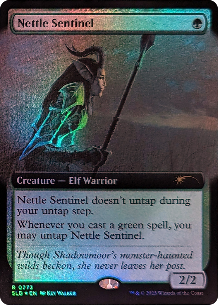 Nettle Sentinel (Extended Art) [Secret Lair Drop Series] | Rook's Games and More