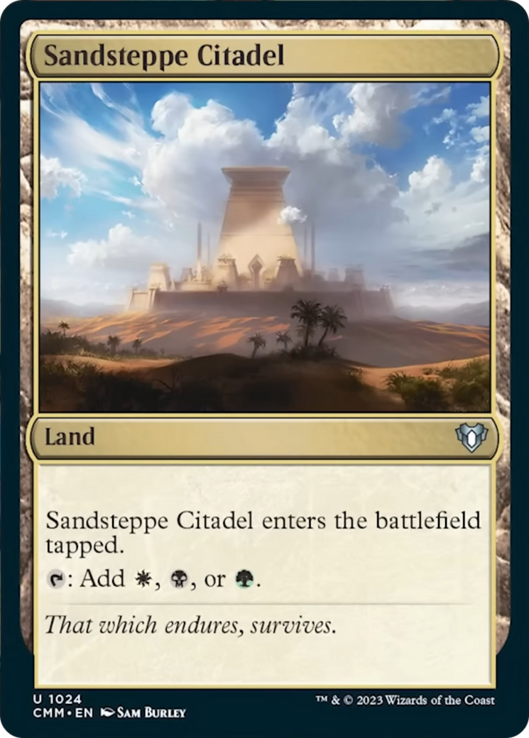 Sandsteppe Citadel [Commander Masters] | Rook's Games and More
