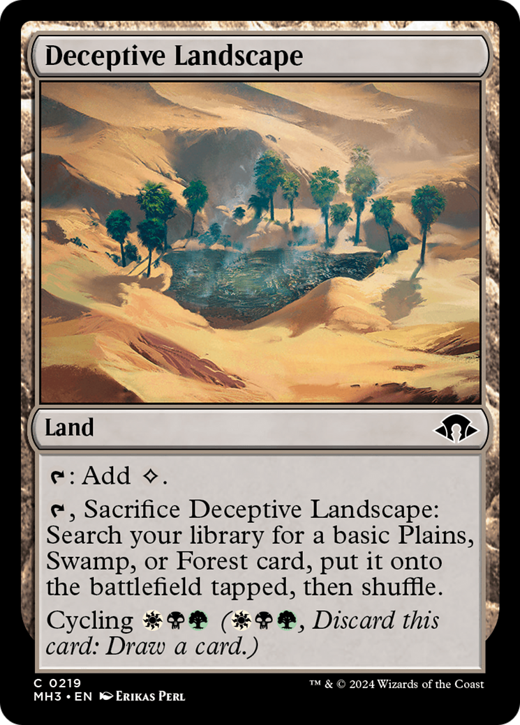 Deceptive Landscape [Modern Horizons 3] | Rook's Games and More