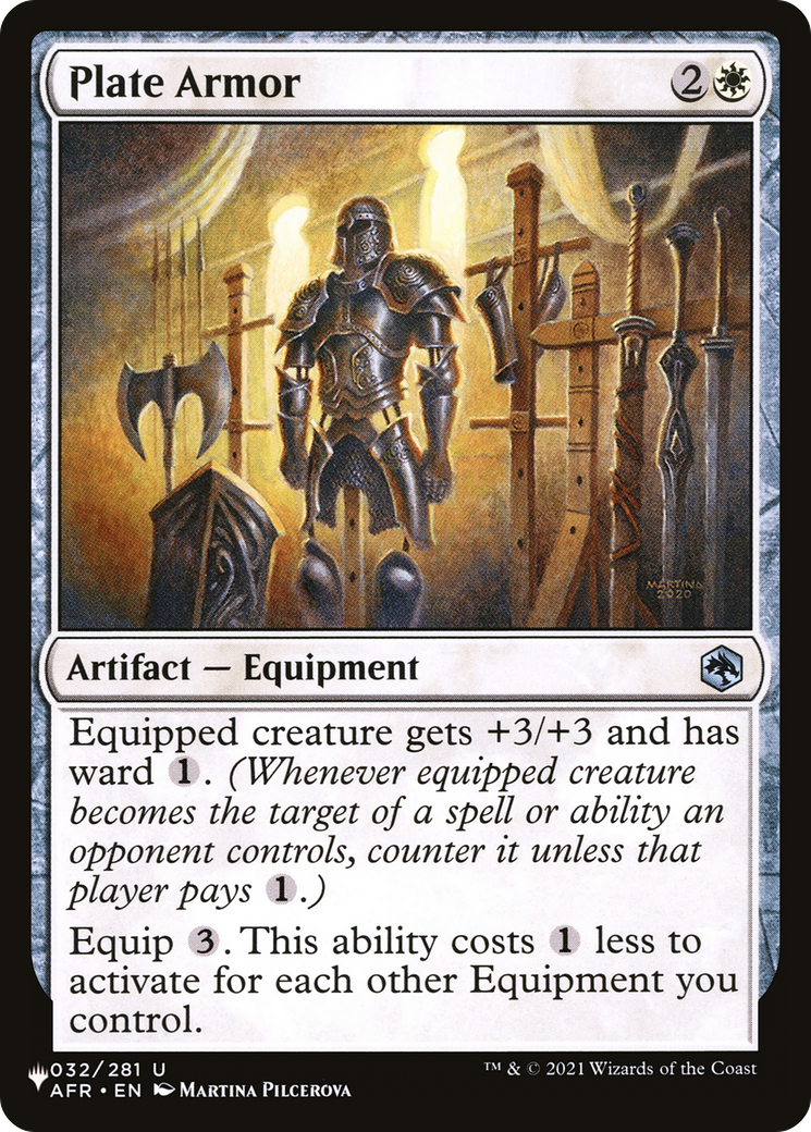 Plate Armor [The List] | Rook's Games and More