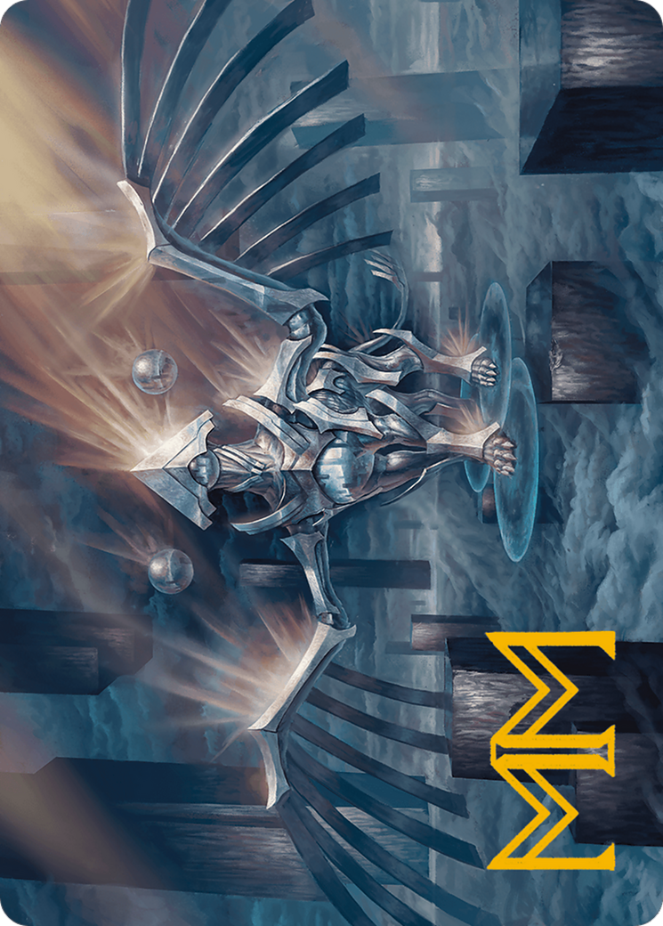 Sphinx of the Revelation Art Card (Gold-Stamped Signature) [Modern Horizons 3 Art Series] | Rook's Games and More