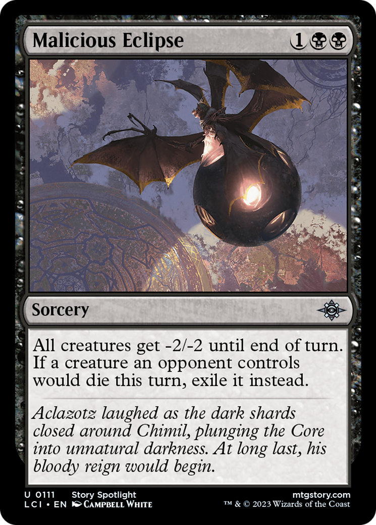 Malicious Eclipse [The Lost Caverns of Ixalan] | Rook's Games and More