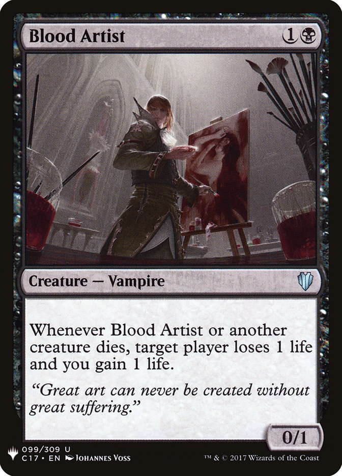 Blood Artist [Mystery Booster] | Rook's Games and More