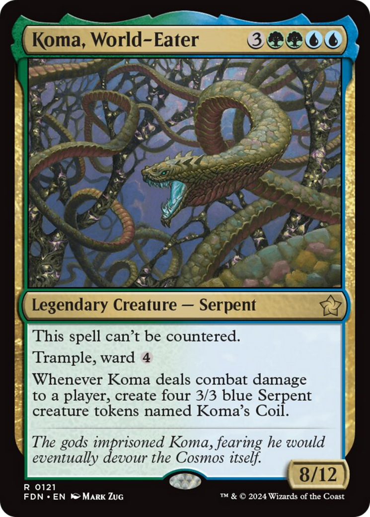 Koma, World-Eater [Foundations] | Rook's Games and More