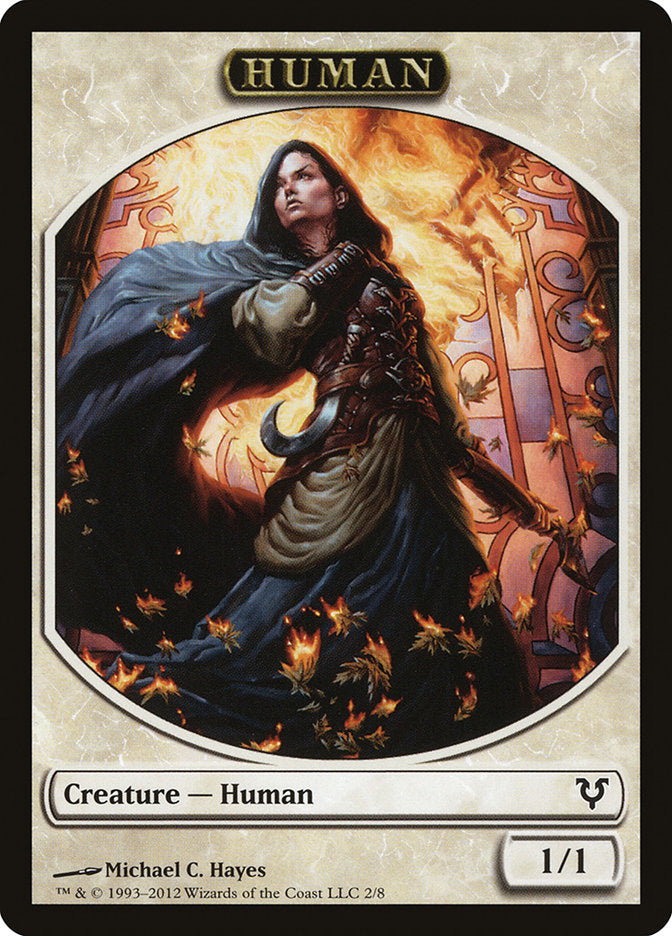 Human Token (2/8) [Avacyn Restored Tokens] | Rook's Games and More