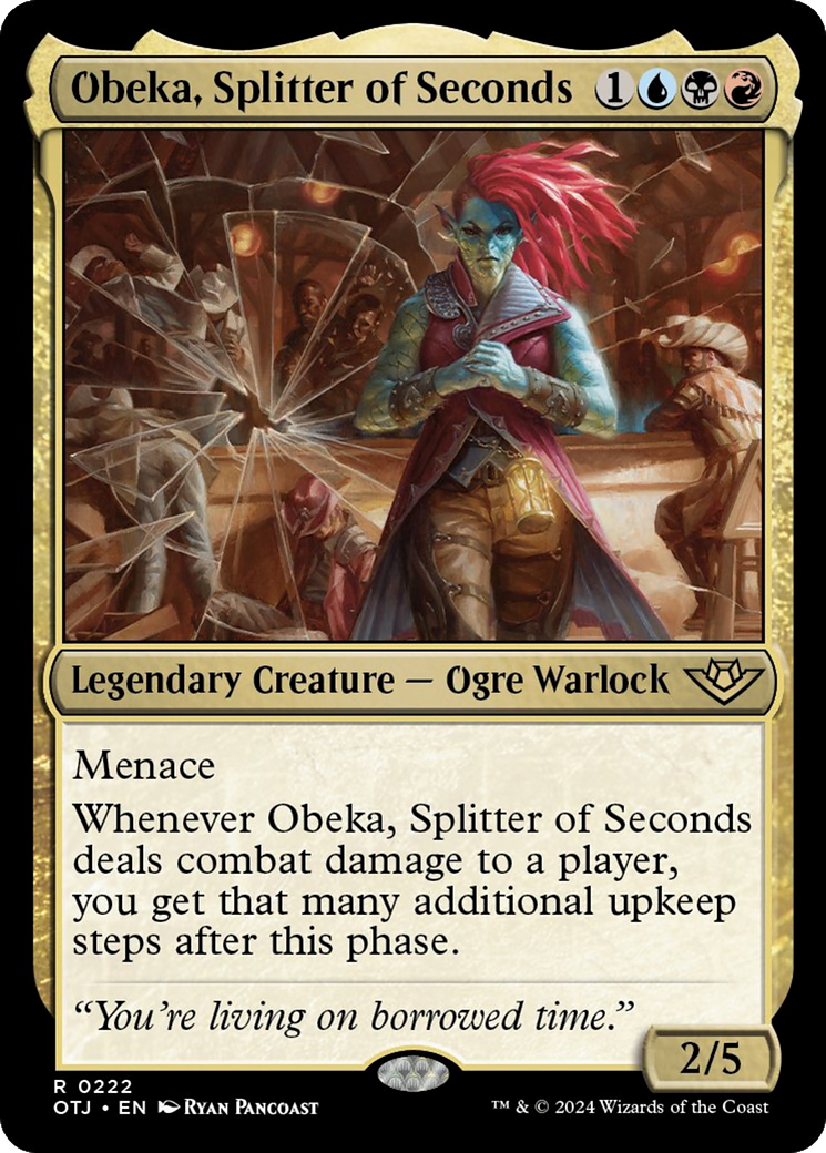 Obeka, Splitter of Seconds [Outlaws of Thunder Junction] | Rook's Games and More