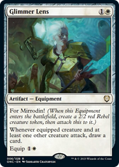 Glimmer Lens [Phyrexia: All Will Be One Commander] | Rook's Games and More